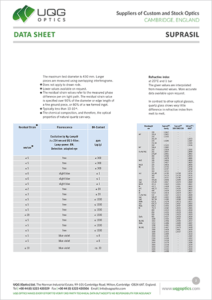 Suprasil Data Sheet 2