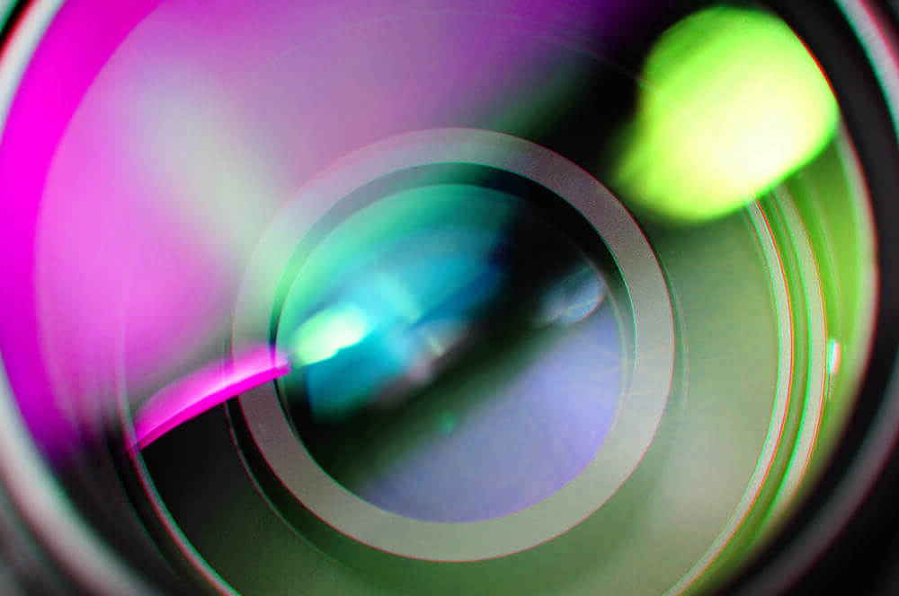Close up image of Optical Lense