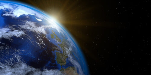 earth from space